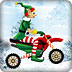 圣诞精灵骑摩托